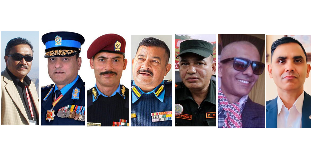 ७ पूर्वसुरक्षाकर्मीको उम्मेदवारी दर्ता