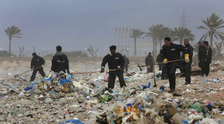 मध्यपूर्व र उत्तर अफ्रिकामा फोहोर संकट