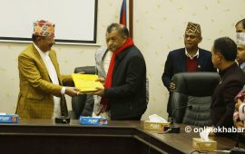 गगन नेतृत्वको कांग्रेसले पार्टीको विवरण अद्यावधिक गर्न निर्वाचन आयोगमा दियो निवेदन