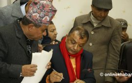 निर्वाचन आयोगमा गगन नेतृत्वको कांग्रेसको छलफल (तस्वीरहरू)