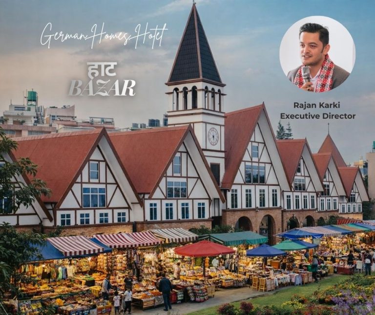 जर्मन होम्स होटलको पहलमा भक्तपुरमा हाट बजार मेला हुँदै