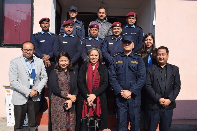 हिमालयन एभरेस्ट इन्स्योरेन्सले पुनर्निर्माण गरिदियो क्षतिग्रस्त प्रहरी इकाइ