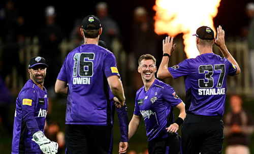 होबार्ट हरिकेन्स बीबीएलको च्यालेन्जरमा, मेलबर्न स्टार्स बाहिरियो