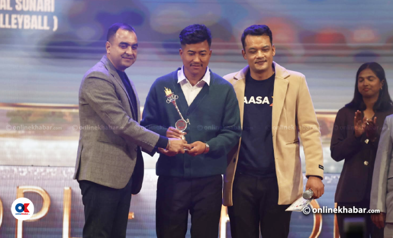 भलिबलका हिमाल सुनारीलाई एनएसजेएफ ‘पिपल्स च्वाइस अवार्ड’
