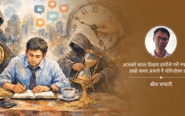 समयको अनिकाल !