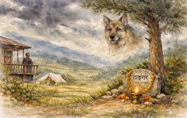 उसको समाधिस्थलमा बत्ती बालिदिनू !