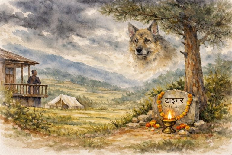 उसको समाधिस्थलमा बत्ती बालिदिनू !