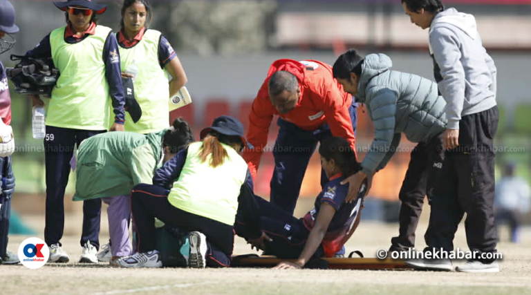 ह्‍यामस्ट्रिङ स्ट्रेनका कारण इन्दु कम्तीमा ८ साता मैदानबाहिर रहने