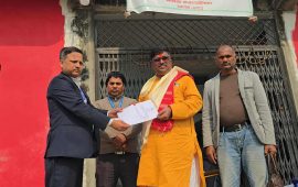 सिरहा क्षेत्र-४ : जसपाका उपाध्यक्ष यादवले गराए मनोनयन दर्ता