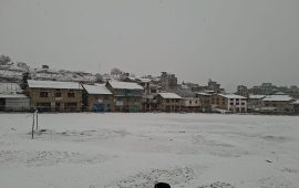 जुम्लामा पनि हिमपात