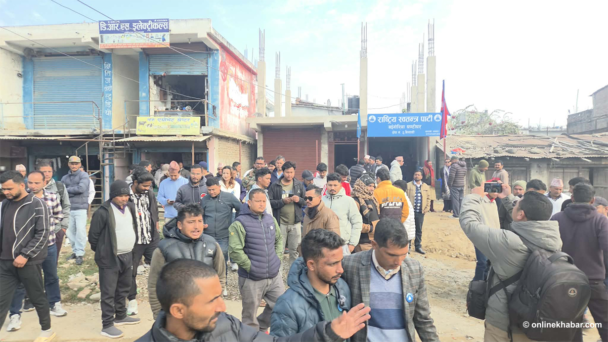 केपी खनालको क्षेत्रमा रोकिएनन् बालेन, निराश हुँदै फर्किए समर्थक