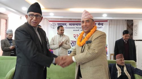 कामादको अध्यक्षमा सह-न्यायाधिवक्ता कोषहरी निरौला निर्वाचित