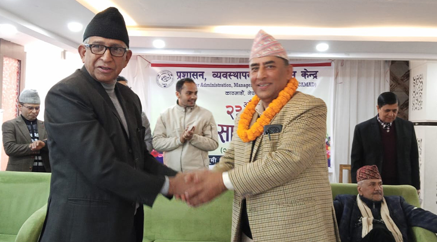 कामादको अध्यक्षमा सह-न्यायाधिवक्ता कोषहरी निरौला निर्वाचित