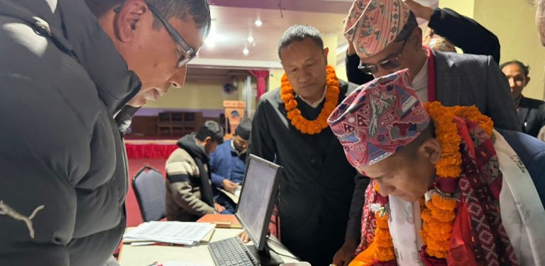 काभ्रेपलाञ्चोक-१ : कांग्रेसका गुणराजको उम्मेदवारी दर्ता