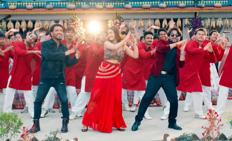 फिल्म ‘किन लाग्छ माया’ को ‘धौले धन्सार’ गीत रिलिज