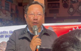 यो निर्वाचन देश बनाउने र बिगार्ने बीचको जनमत संग्रह : एमाले नेता गुरुङ