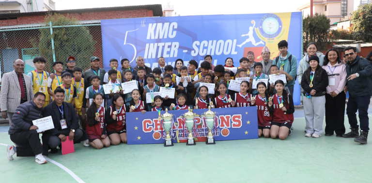 केएमसी बास्केटबलको उपाधि गोल्डेनपिक र रिब्सलाई