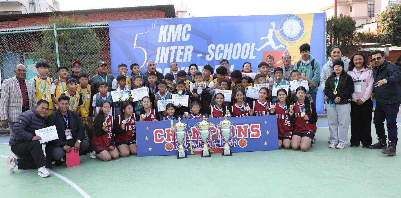 केएमसी बास्केटबलको उपाधि गोल्डेनपिक र रिब्सलाई