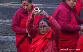 स्वस्थानी र माधवनारायण व्रतालुको परदेश यात्रा (तस्वीरहरू)