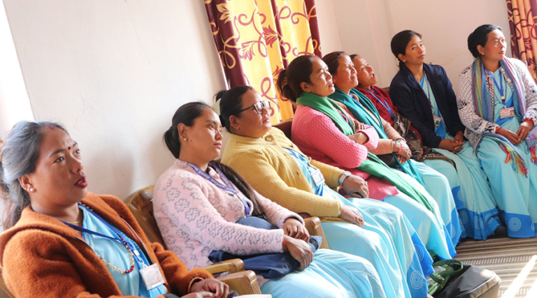 महिला स्वास्थ्य स्वयंसेविकालाई सामाजिक सुरक्षा कोषमा जोड्दै भीमफेदी