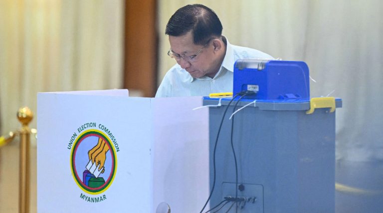 म्यान्मारमा सेनासँग नजिक रहेको दललाई आम चुनावमा बहुमत