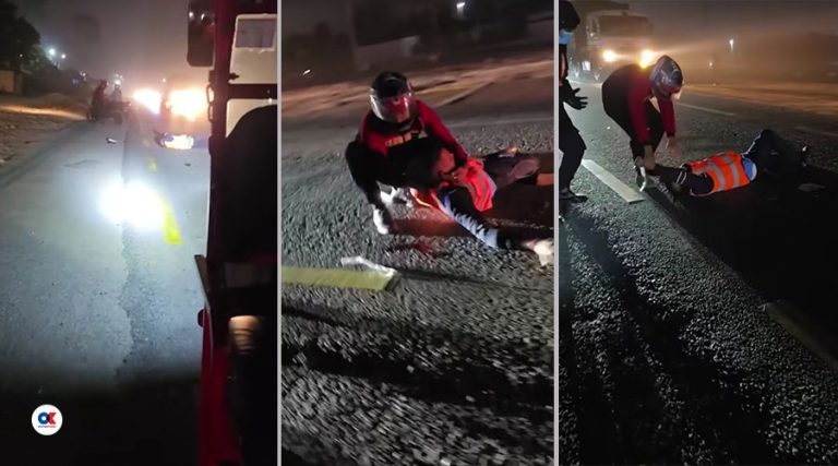 चेकिङ छलेर चालकले भगाए कार, प्रहरी जवानको टाउकोमा १८ टाँका