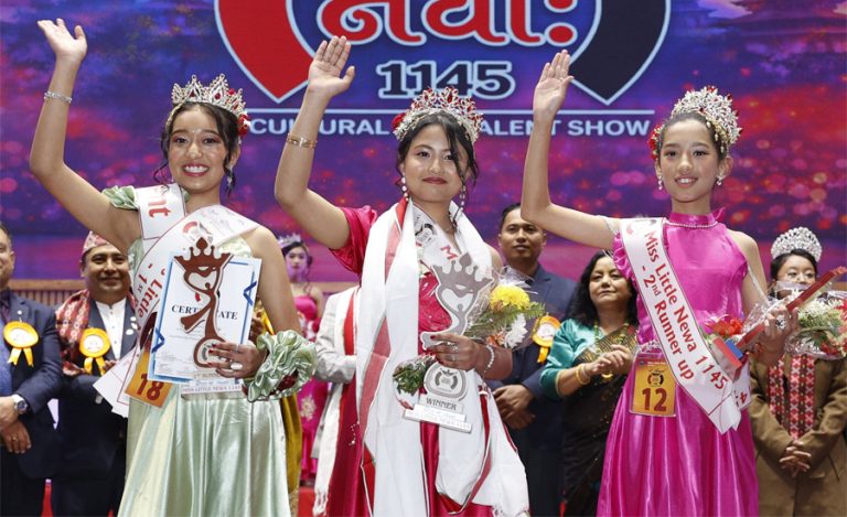 ‘मिस लिटिल नेवाः ११४५’ को उपाधि ललितपुरकी सुरवीलाई