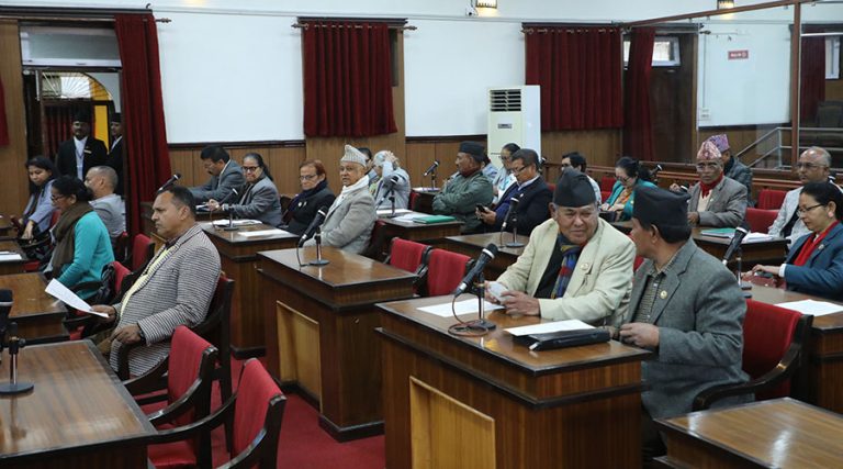 राष्ट्रियसभामा तीन अध्यादेश पेस