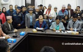 आयोगलाई विश्वप्रकाशले भने : विधान कार्यान्वयन गर्न विशेष महाधिवेशन गर्‍यौँ