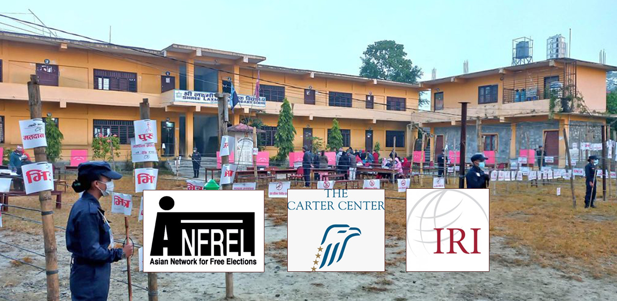 तीन अमेरिकी र एक एसियन संस्थाले गर्दैछन् चुनाव पर्यवेक्षण