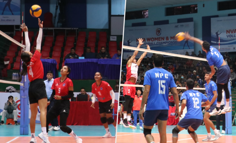 एनभीए भलिबल च्याम्पियनसिप : सेमिफाइनलका खेलहरू आज हुँदै