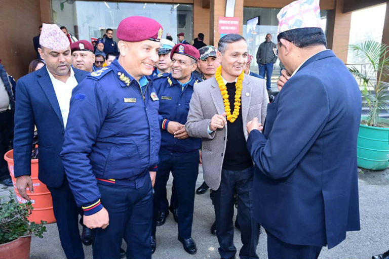 सुरक्षा गोष्ठीमा सहभागी हुन गृहमन्त्री अर्याल जनकपुरमा