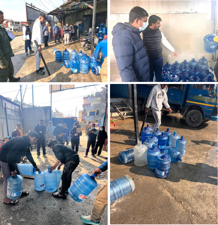 काठमाडौंका पानी उद्योगमा फोहोर र मापदण्ड विपरीत जारको बिगबिगी