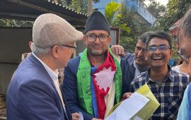 उदयपुर-१ बाट रास्वपाका गेलालले गराए उम्मेदवारी दर्ता