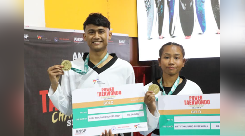 पावर तेक्वान्दो च्याम्पियनसिपमा रक्षा र सुमित च्याम्पियन