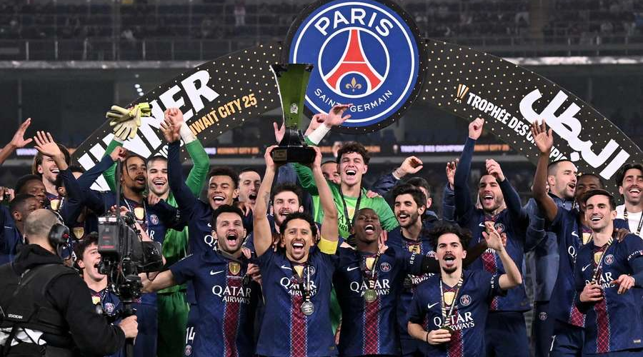 पीएसजीले जित्यो फ्रेन्च सुपर कपको उपाधि