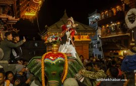 भक्तपुरको नगदेशमा ऐतिहासिक पुलुकिसी नाच (तस्वीरहरू)