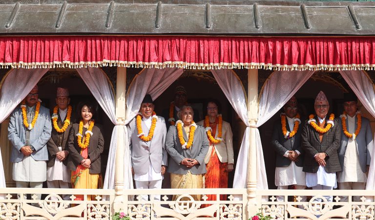 राष्ट्रपति पौडेलले गरे वसन्त श्रवण