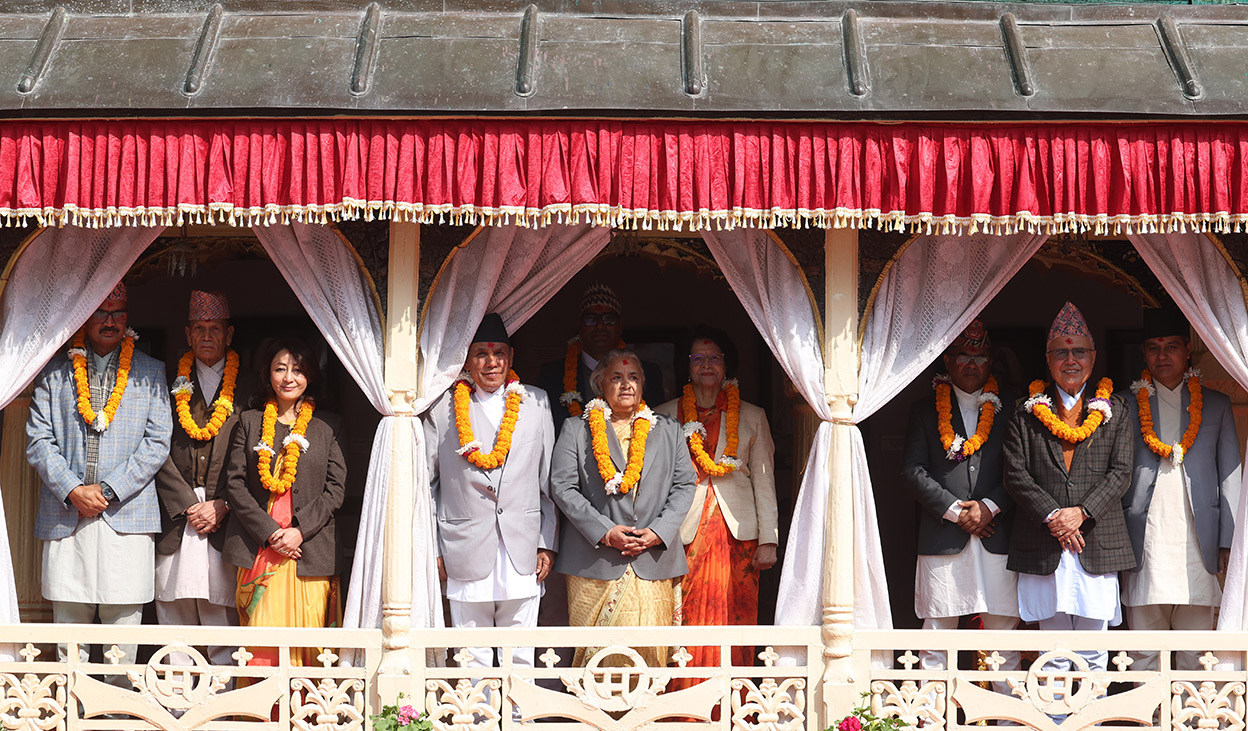 राष्ट्रपति पौडेलले गरे वसन्त श्रवण