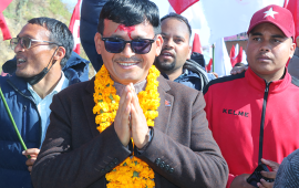 पहिलो परीक्षामा उत्तीर्ण नेकपाका रमेश मल्ल