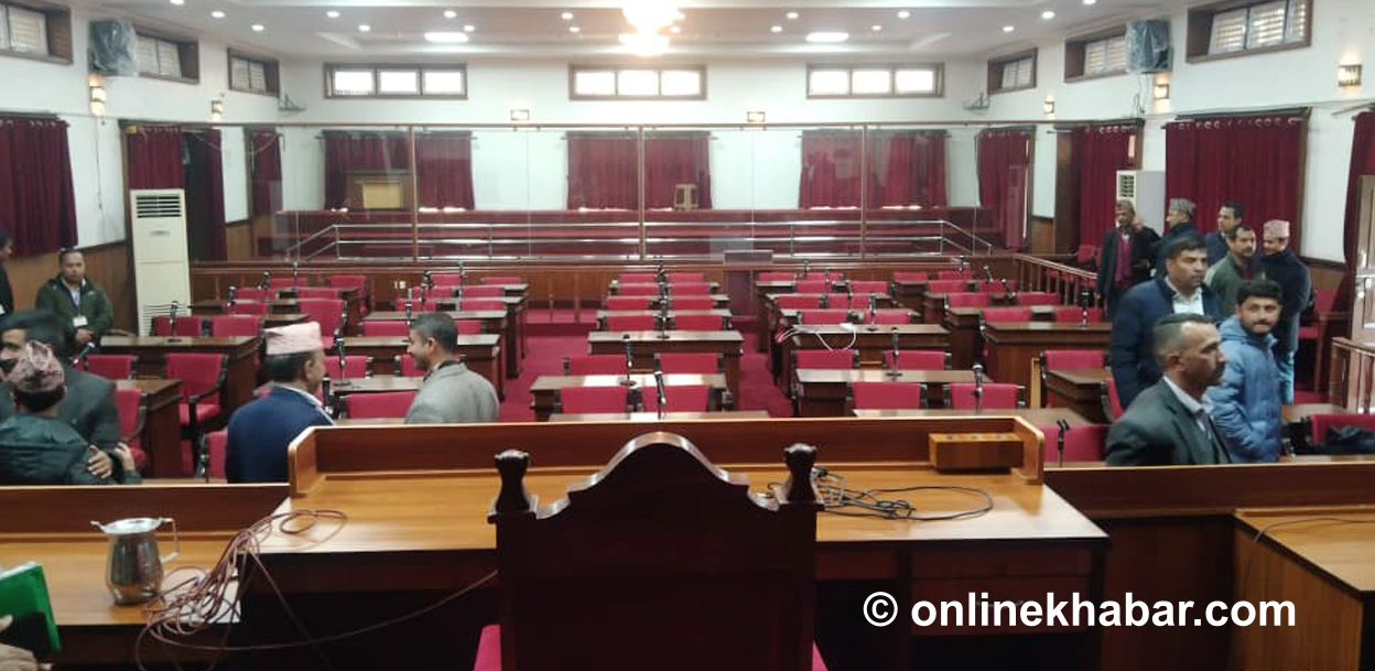 सिंहदरबारमै बस्नेछ राष्ट्रिय सभाको बैठक