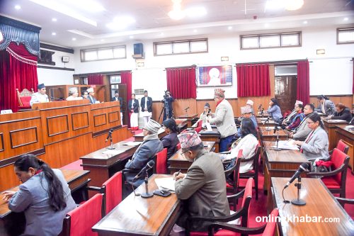 राष्ट्रिय सभाको बैठक जारी (तस्वीरहरू)