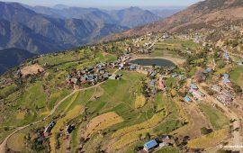 रुकुम पश्चिमको मनमोहक साँख गाउँ (तस्वीरहरू)