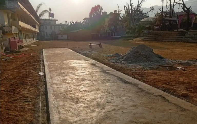 समावेशी क्रिकेट पिच तथा बहुउद्देश्यीय खेल कोर्ट निर्माण अभियान सुरु