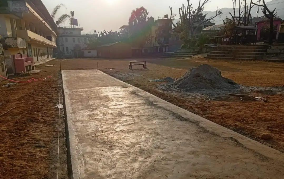 समावेशी क्रिकेट पिच तथा बहुउद्देश्यीय खेल कोर्ट निर्माण अभियान सुरु