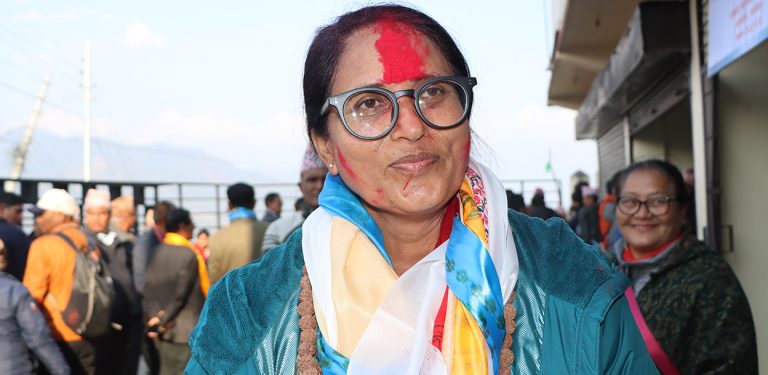 नेपाली कम्युनिस्ट पार्टीबाट सरिता थापाको मनोनयन दर्ता