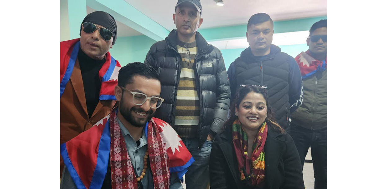 रास्वपाबाट काठमाडौं-५ मा सस्मितले गराए मनोनयन दर्ता