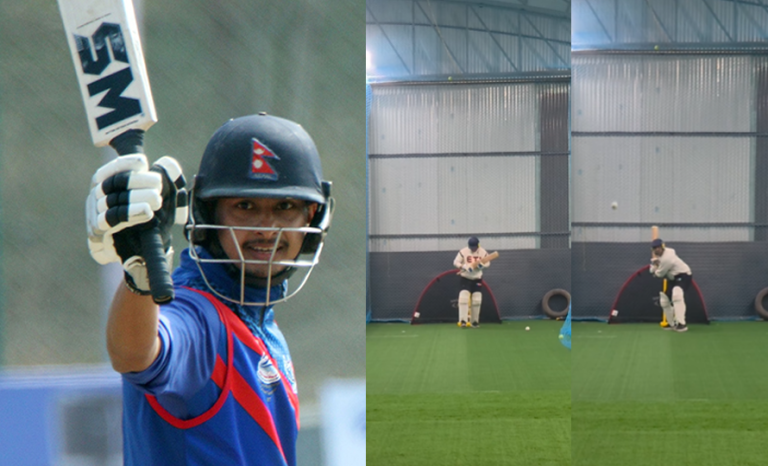 शल्यक्रिया र थेरापीपछि पहिलोपटक प्रशिक्षणमा देखिए सिद्धान्त लोहनी