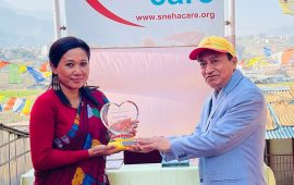 पशु कल्याणको काम गर्दै आएको ‘स्नेहाज केयर’ प्रतिष्ठित अन्तर्राष्ट्रिय अवार्डबाट सम्मानित