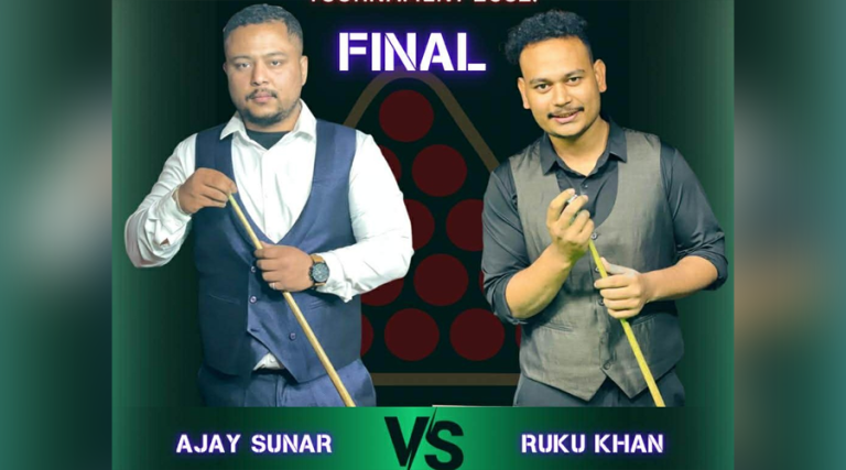 जिल्लास्तरीय स्नूकरको फाइनलमा  अजय र रुकु भिड्ने